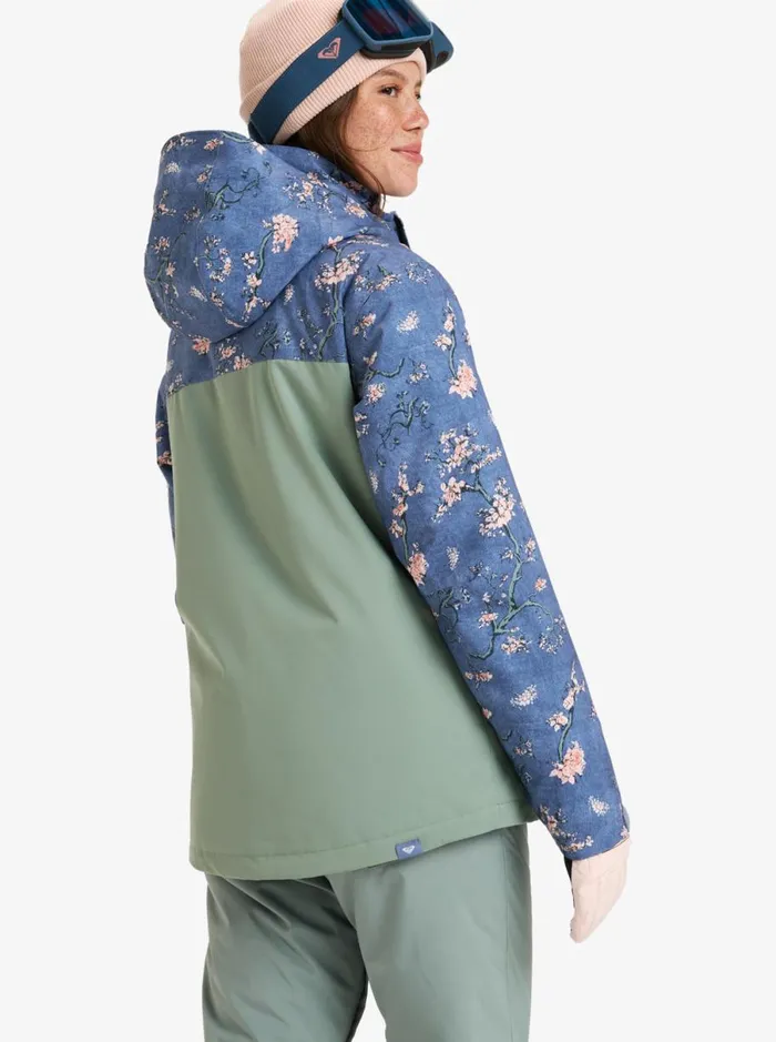 Roxy Roxy Jetty 8211 Snow Jacket Wild Wind Chloe Blossom Women Jackets and Coats