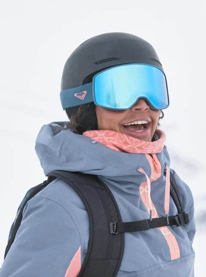 Roxy Storm 8211 SnowboardSki Goggles Wild Windsilver Ml S3 Women Goggles
