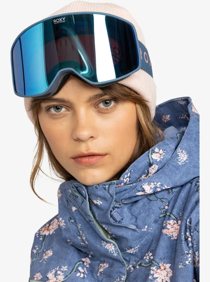 Roxy Storm 8211 SnowboardSki Goggles Wild Windsilver Ml S3 Women Goggles