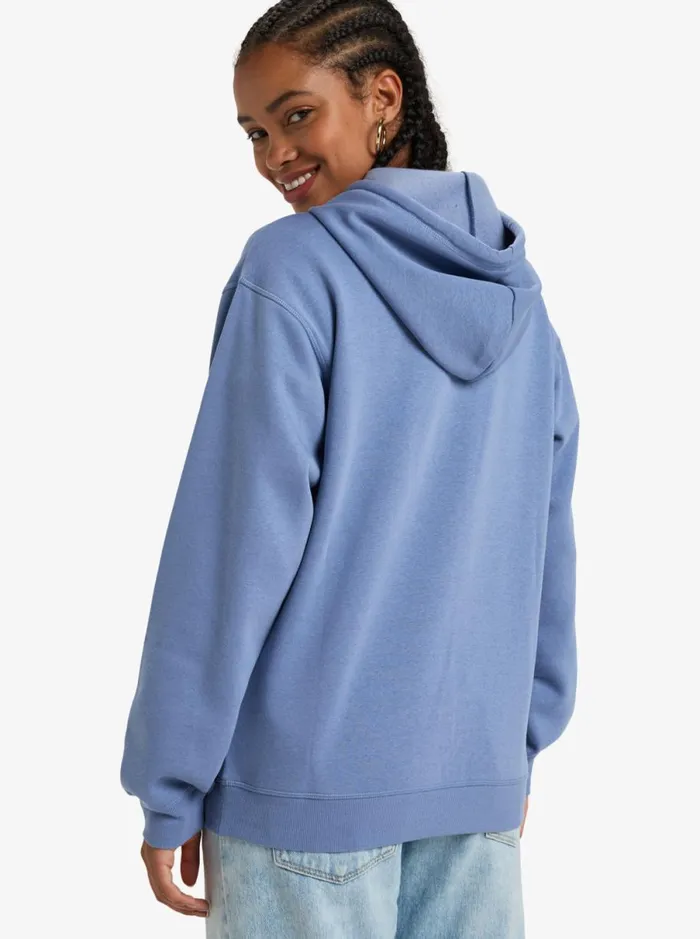 Roxy Surf Stoked 8211 Pullover Hoodie Infinity Blue WomenKids Sweatshirts and Hoodies