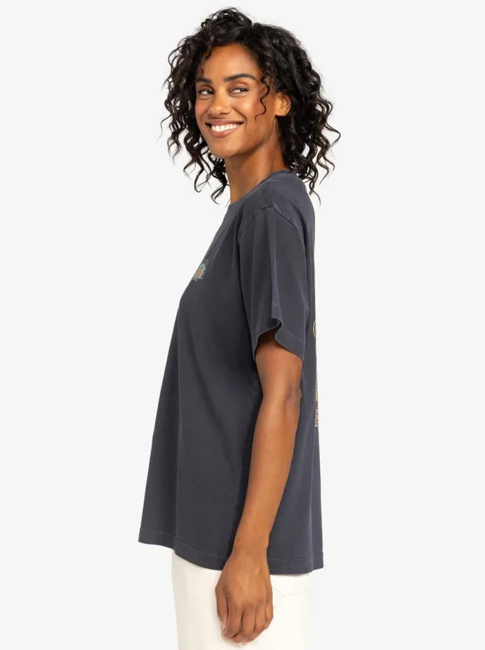 Roxy To The Sun 8211 Short Sleeves Tshirt Phantom WomenKids TShirts and Tops