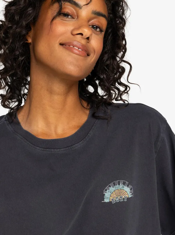 Roxy To The Sun 8211 Short Sleeves Tshirt Phantom WomenKids TShirts and Tops