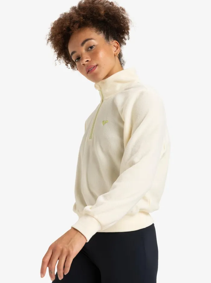Roxy Waves Of Warmth 8211 Sport Sweater Pullover Buttercream Women Sweatshirts and Hoodies Roxy Waves Of Warmth 8211 Sport Sweater Pullover Buttercream Women Sweatshirts and Hoodies
