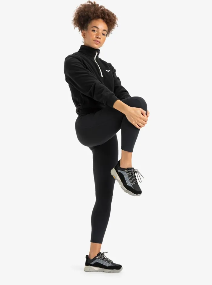 Roxy Waves Of Warmth 8211 Sport Sweater Pullover True Black Women Sweatshirts and Hoodies