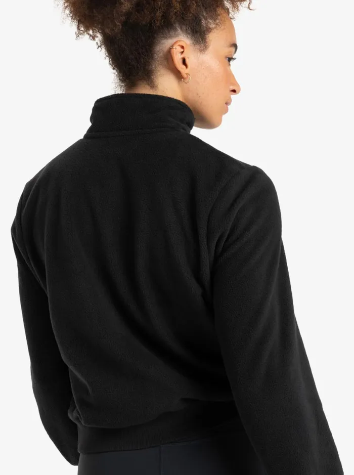 Roxy Waves Of Warmth 8211 Sport Sweater Pullover True Black Women Sweatshirts and Hoodies