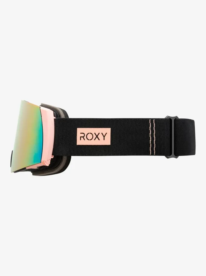 Roxy Wildlove 8211 Snowboard Goggles Blackclux Pink Rose Ml S3 Women Goggles