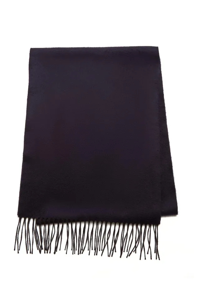 Scarves and Gloves Women Gabriela Hearst Blaine Fringe Scarf In Dark Navy Silk Cashmere