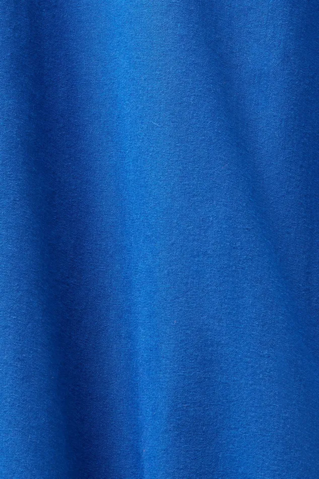 Shirts Blouses Women Esprit CottonPoplin Shirt Bright Blue
