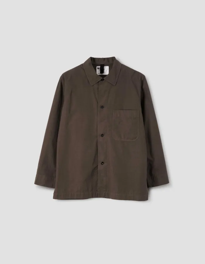 Shirts Men Margaret Howell Mhl Pj Shirt Carob