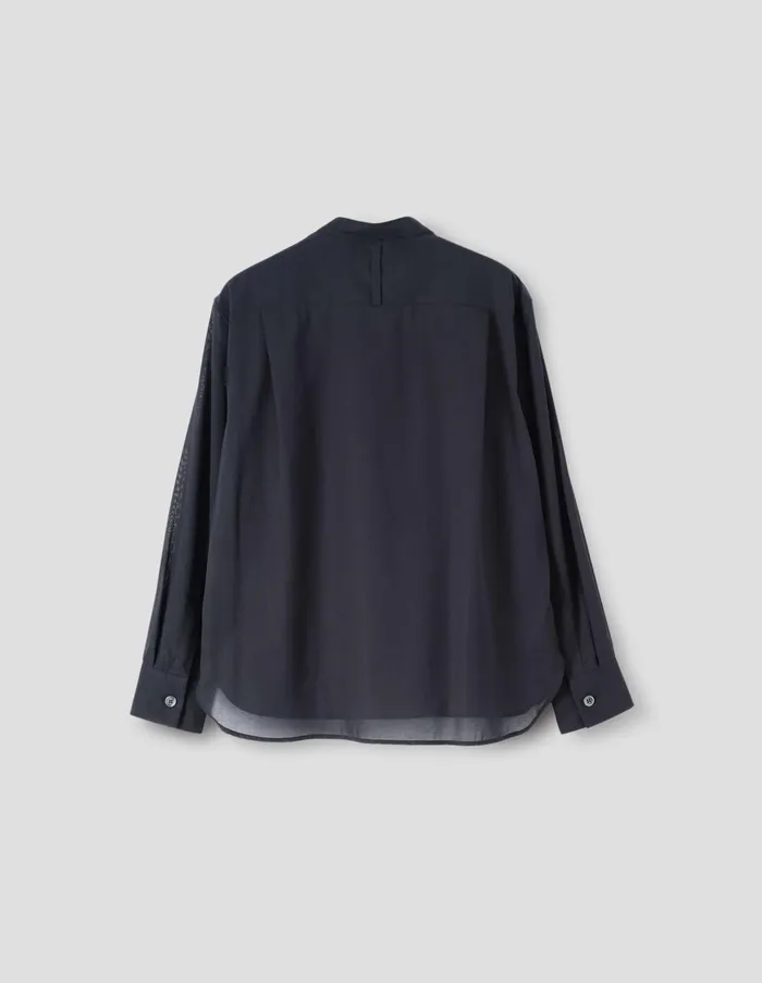 Shirts Women Margaret Howell Bib Front Shirt Black