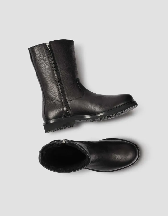 Shoes Men Margaret Howell Zip Up Boot Black