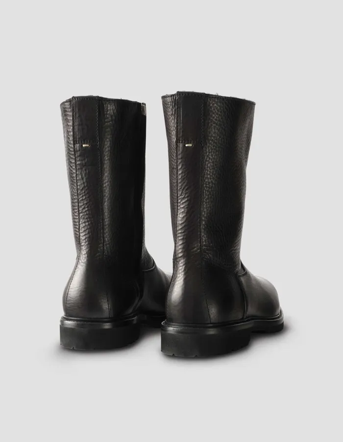 Shoes Men Margaret Howell Zip Up Boot Black