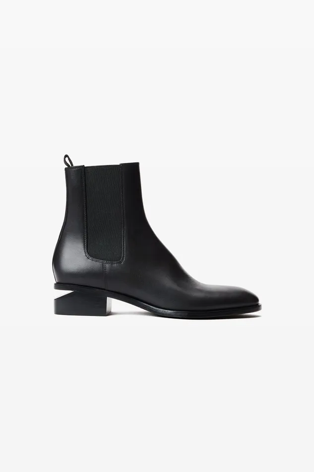 Shoes Women Alexander Wang Kane 35mm Ankle Boot In Leather