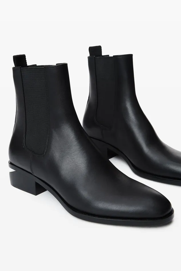 Shoes Women Alexander Wang Kane 35mm Ankle Boot In Leather