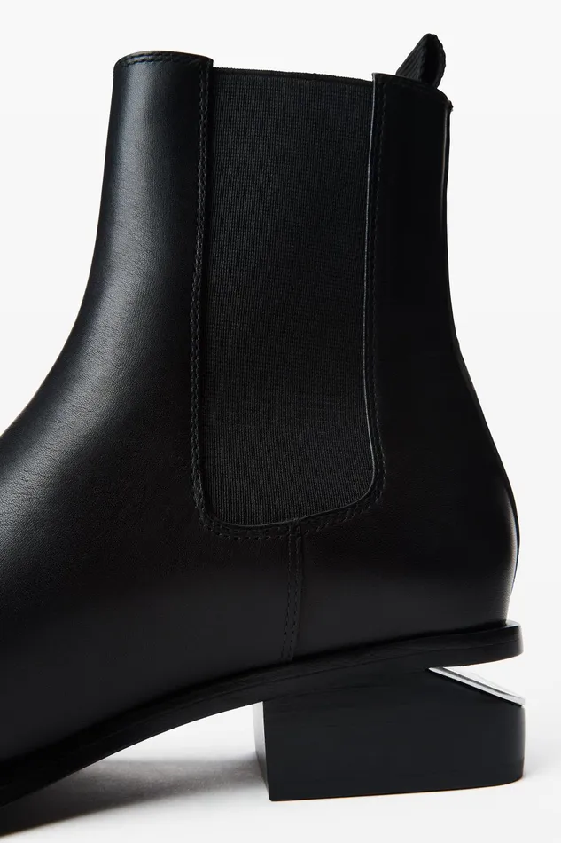 Shoes Women Alexander Wang Kane 35mm Ankle Boot In Leather