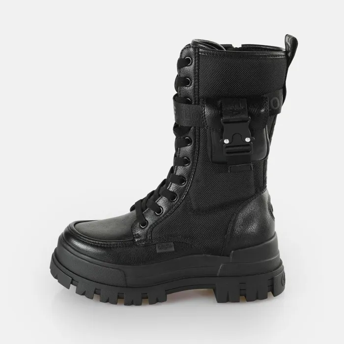 Shop Aspha Com Hi Black BUFFALO Boots and AnkleBoots