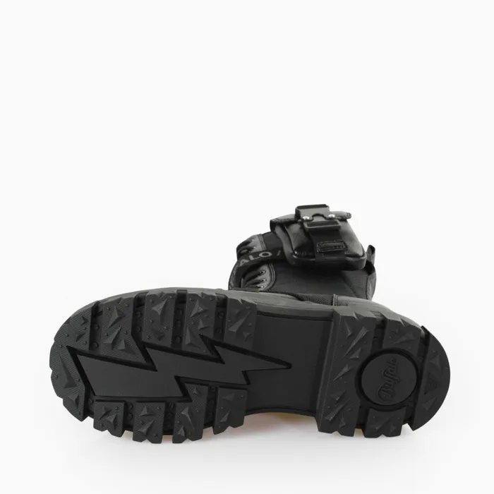 Shop Aspha Com Hi Black BUFFALO Boots and AnkleBoots