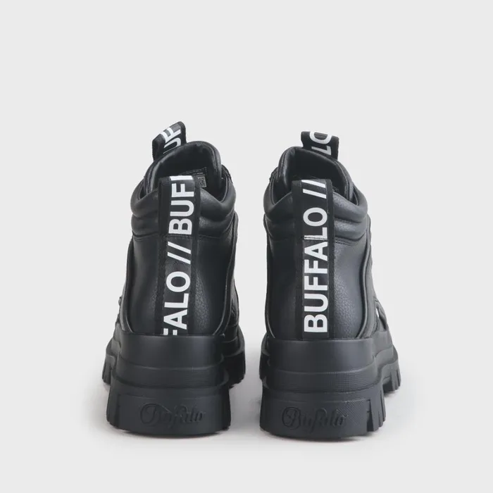 Shop Aspha NC Mid Men Black BUFFALO Vegan Shoes