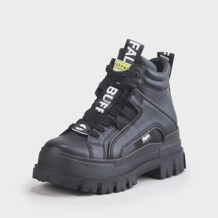 Shop Aspha NC Mid Men Black BUFFALO Vegan Shoes