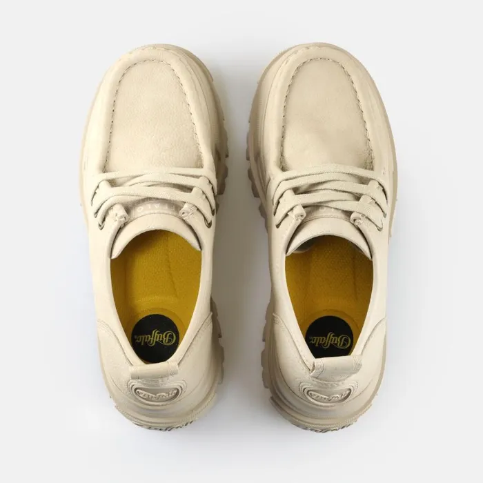 Shop Aspha Wallaby Cream BUFFALO Lace Up Shoes