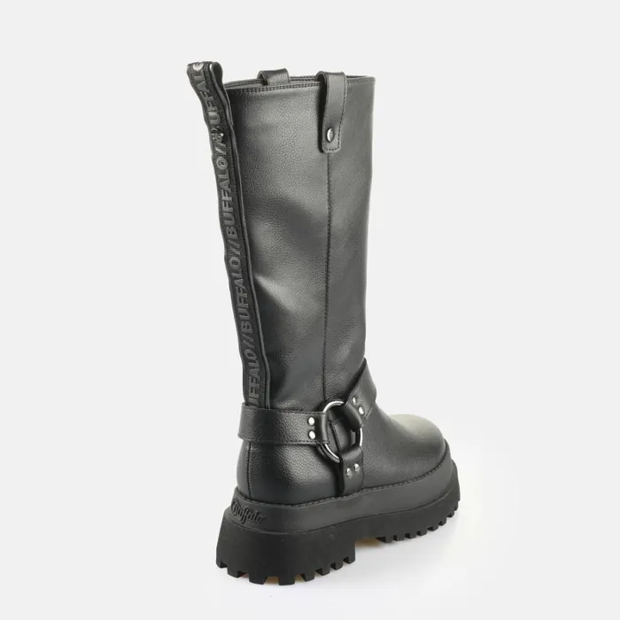 Shop BFL PLUTO BIKER HI 8211 VEGAN NAPPA 8211 BLACK Black BUFFALO Boots and AnkleBoots Shop BFL PLUTO BIKER HI 8211 VEGAN NAPPA 8211 BLACK Black BUFFALO Boots and AnkleBoots