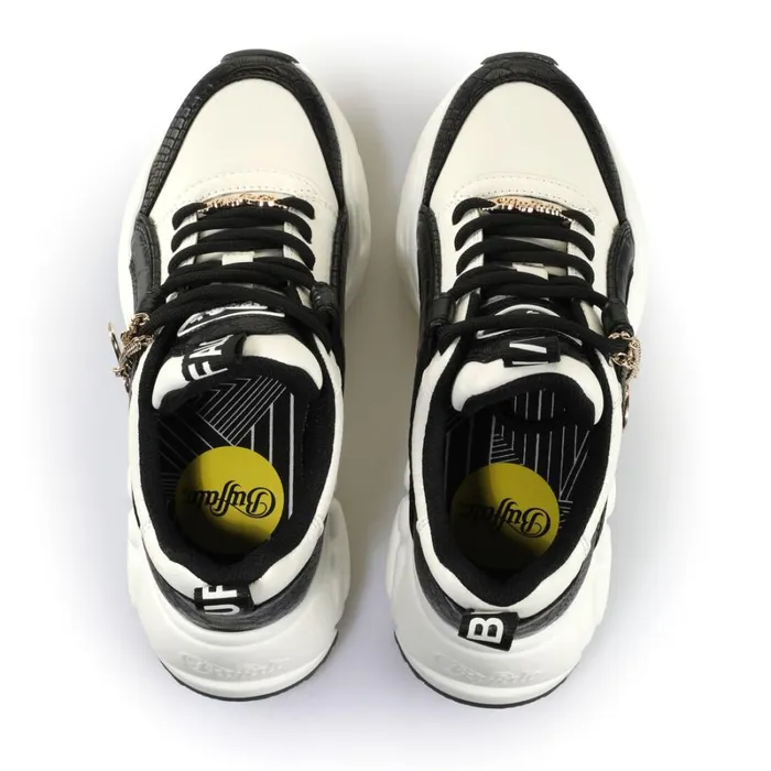 Shop Binary Glam Blackwhite BUFFALO Sneakers