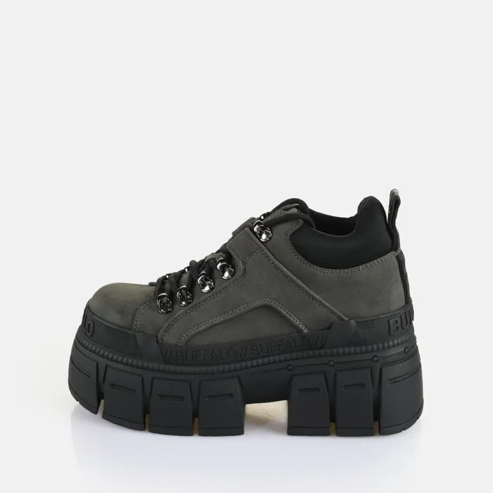 Shop Gospher Hike Lo Dark Grey BUFFALO Vegan Shoes