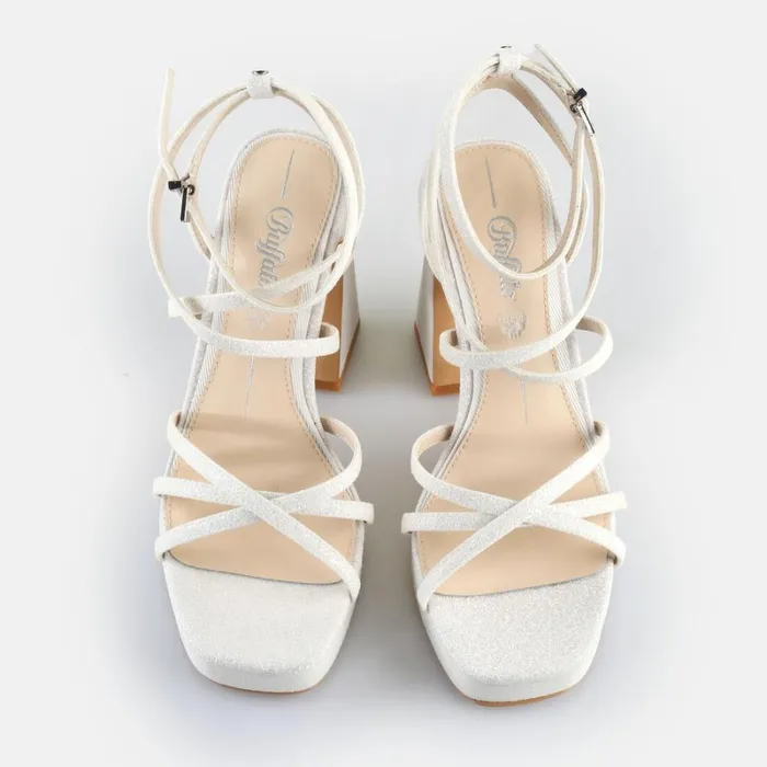 Shop Liv MSS White BUFFALO Heels