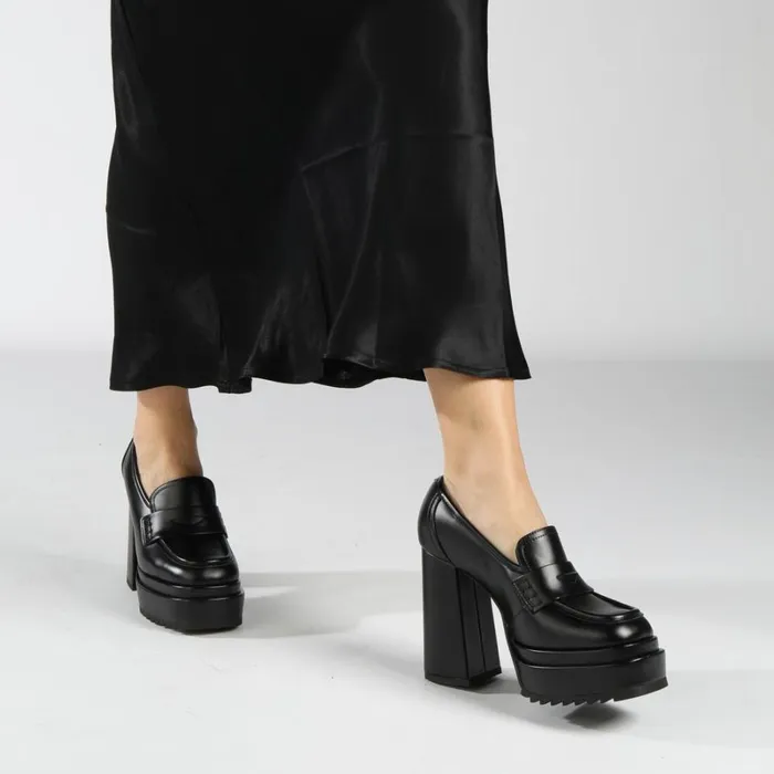 Shop May W Loafer Black BUFFALO Vegan Shoes