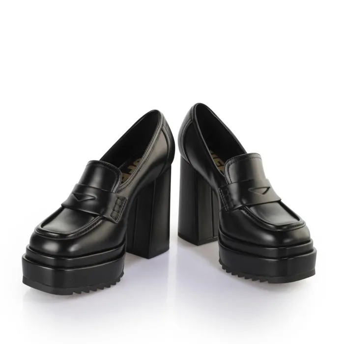 Shop May W Loafer Black BUFFALO Vegan Shoes