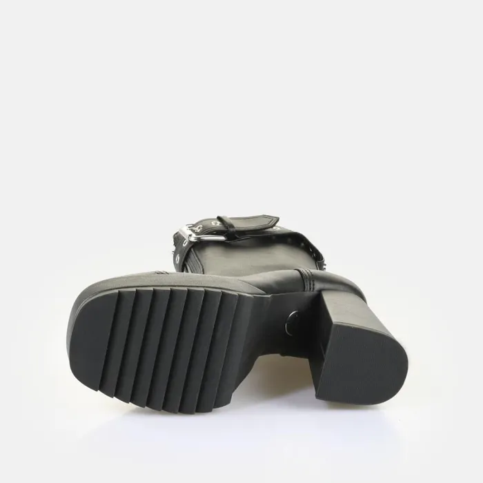Shop May W Zip Boot Black BUFFALO Boots and AnkleBoots