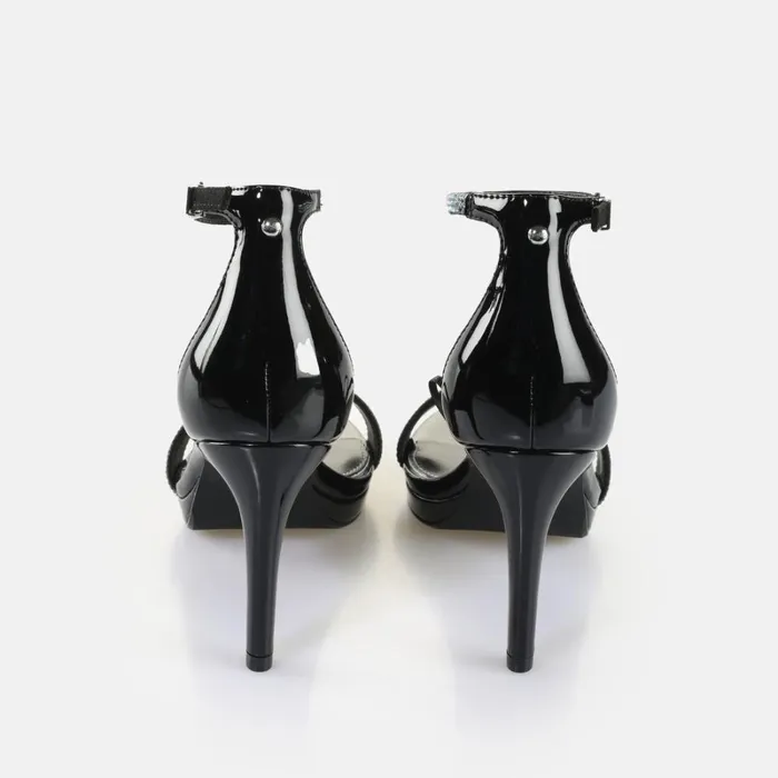 Shop Monroe 2 Schwarzsilber BUFFALO Heels