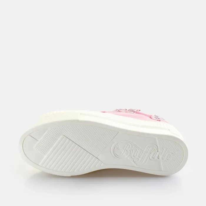 Shop PAIRED BUTTERFLY LACE 8211 ORGANIC COTTON 8211 ROSERED Red BUFFALO Sneakers Shop PAIRED BUTTERFLY LACE 8211 ORGANIC COTTON 8211 ROSERED Red BUFFALO Sneakers