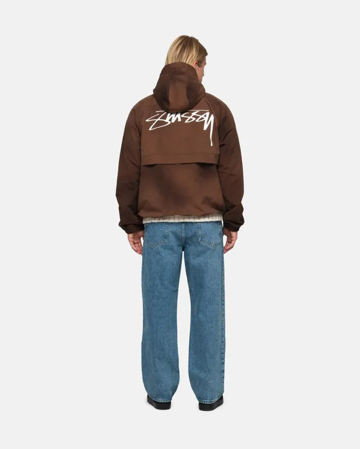 Shop Stussy CLASSIC JEAN DENIM Washed Blue