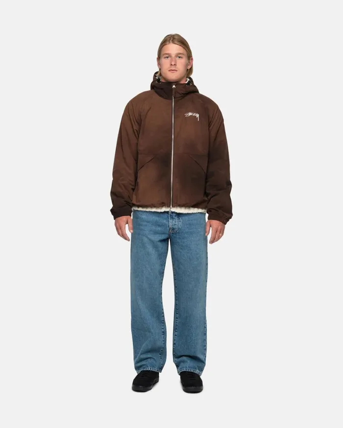 Shop Stussy CLASSIC JEAN DENIM Washed Blue