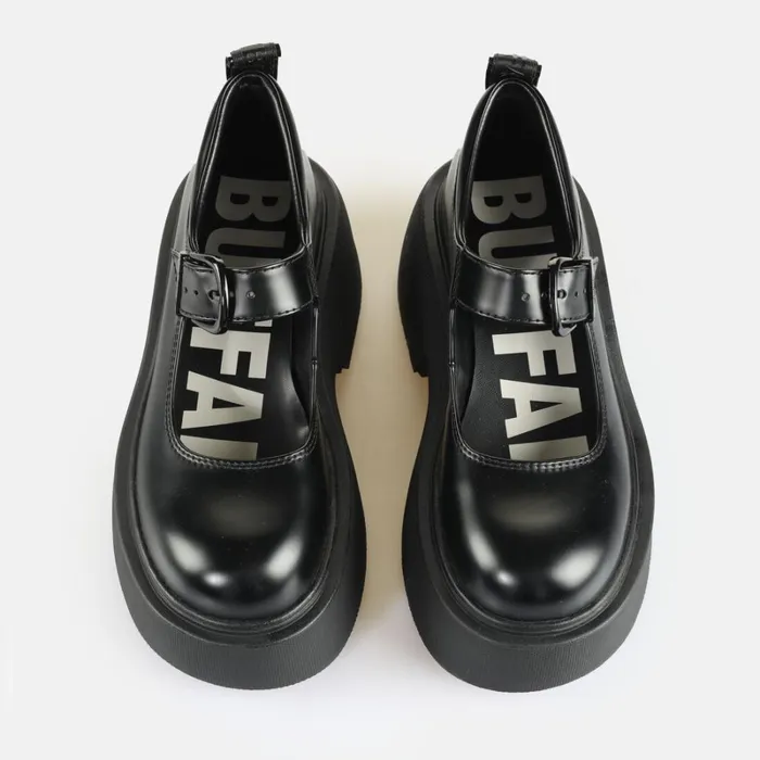 Shop Vicious Ballerina Black BUFFALO Ballet Flats