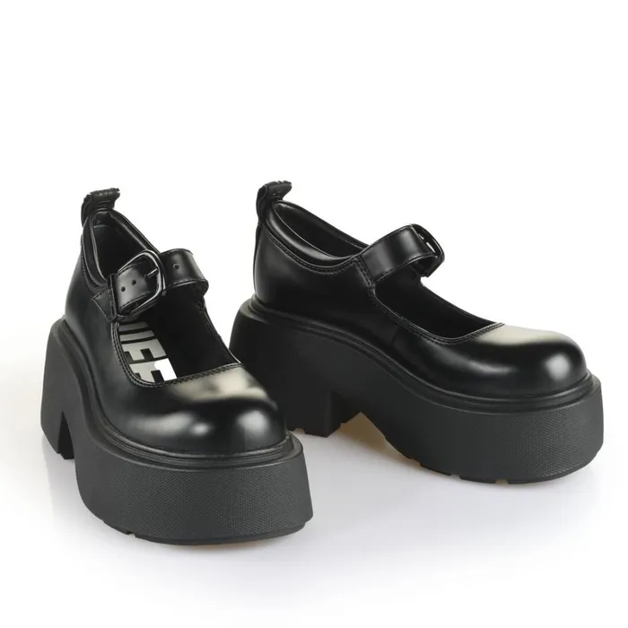 Shop Vicious Ballerina Black BUFFALO Ballet Flats