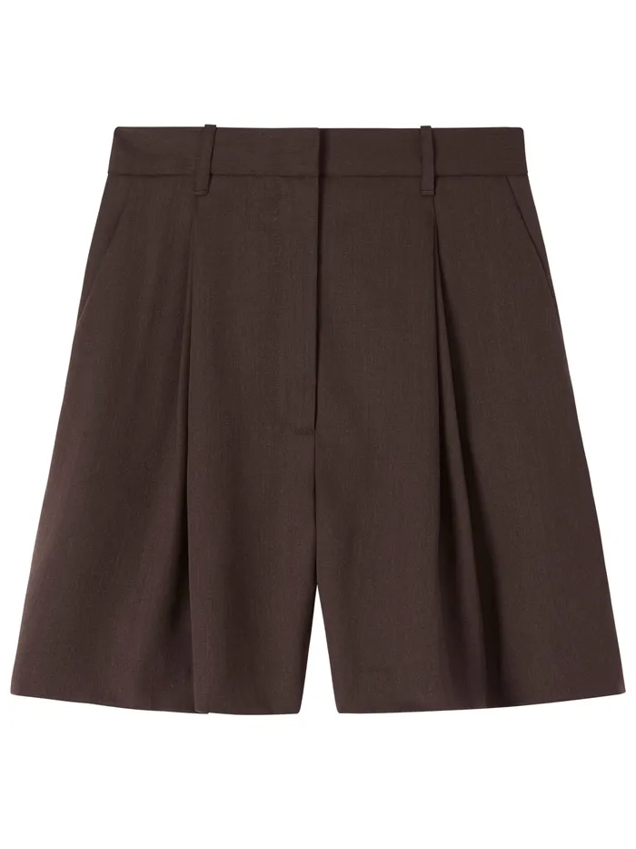 Shorts Women AEmery 8211 Astor Short in Chocolate Brown The UNDONE