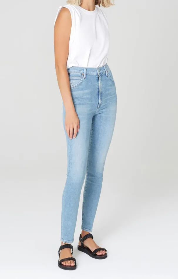 Skinny Women Citizens Of Humanity Chrissy High Rise Skinny Fit In Islands Islands