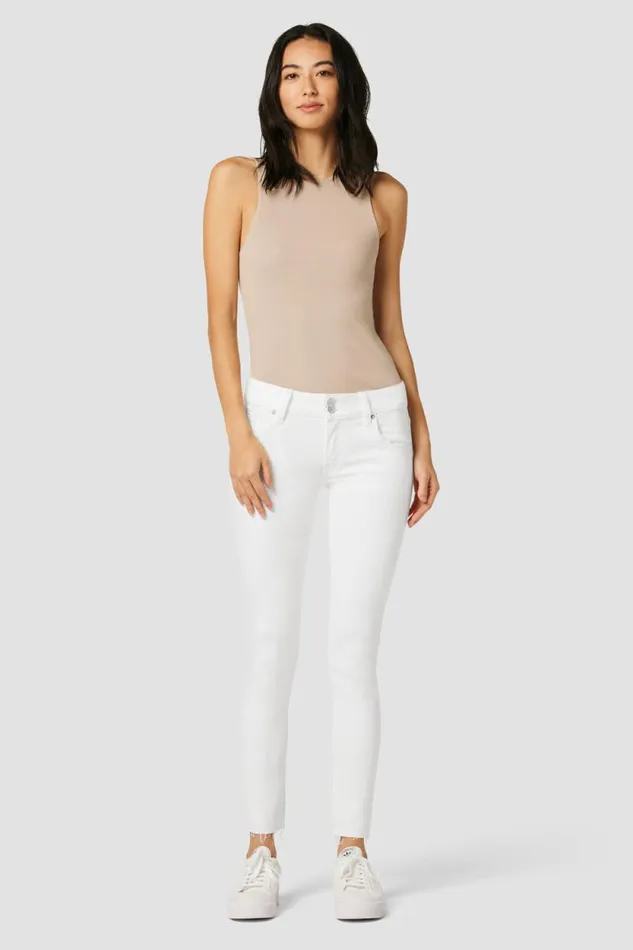 Skinny Women Hudson Jeans Collin MidRise Skinny Jean White Skinny Women Hudson Jeans Collin MidRise Skinny Jean White