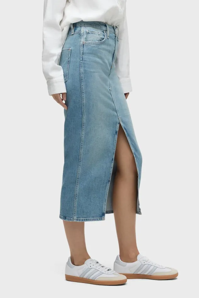 Skirts Women Hudson Jeans Reconstructed Skirt Offshore Skirts Women Hudson Jeans Reconstructed Skirt Offshore
