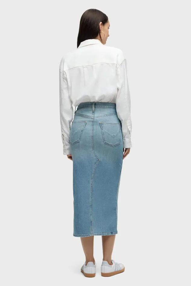 Skirts Women Hudson Jeans Reconstructed Skirt Offshore Skirts Women Hudson Jeans Reconstructed Skirt Offshore