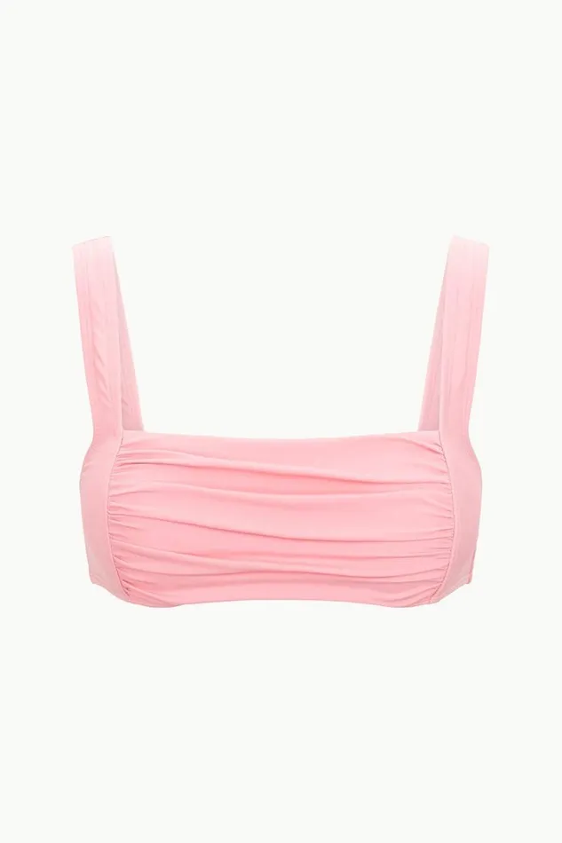 STAUD Bikinis STAUD WALKER BIKINI TOP PEARL PINK 8211 Women STAUD Bikinis STAUD WALKER BIKINI TOP PEARL PINK 8211 Women