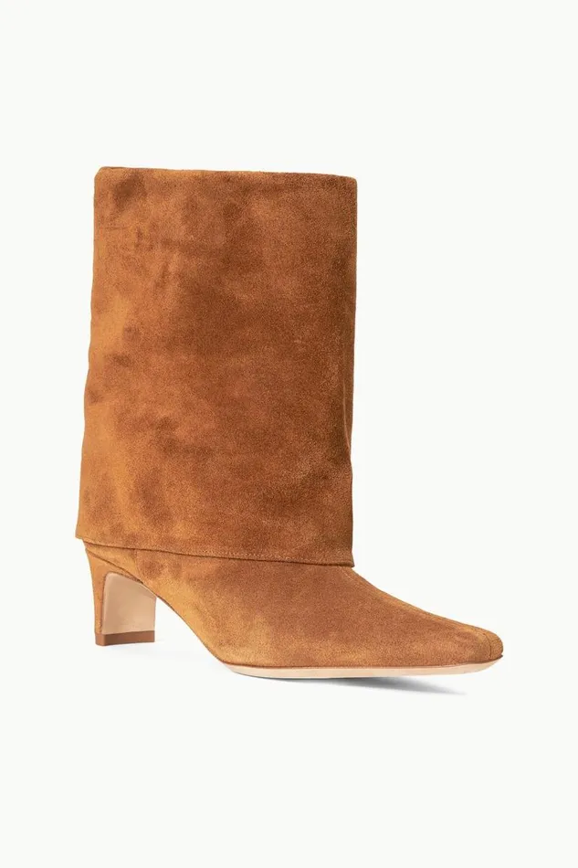STAUD Boots STAUD WALLY FOLDOVER BOOT TAN 8211 Women