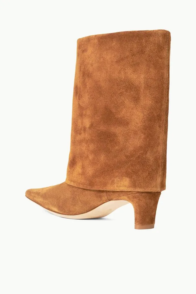 STAUD Boots STAUD WALLY FOLDOVER BOOT TAN 8211 Women