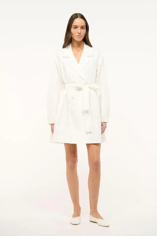 STAUD Bridal STAUD RINA DRESS WHITE 8211 Women