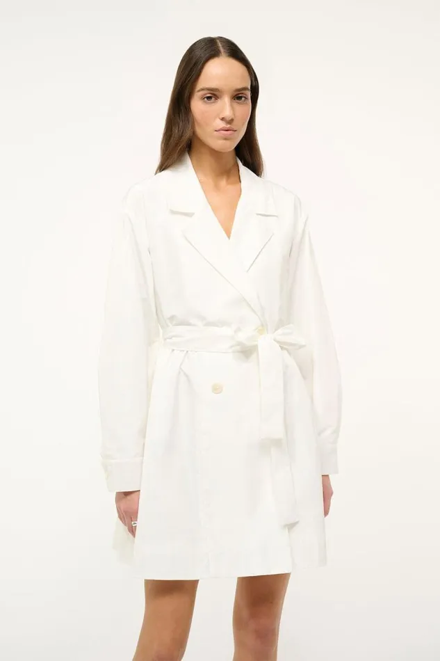 STAUD Bridal STAUD RINA DRESS WHITE 8211 Women STAUD Bridal STAUD RINA DRESS WHITE 8211 Women