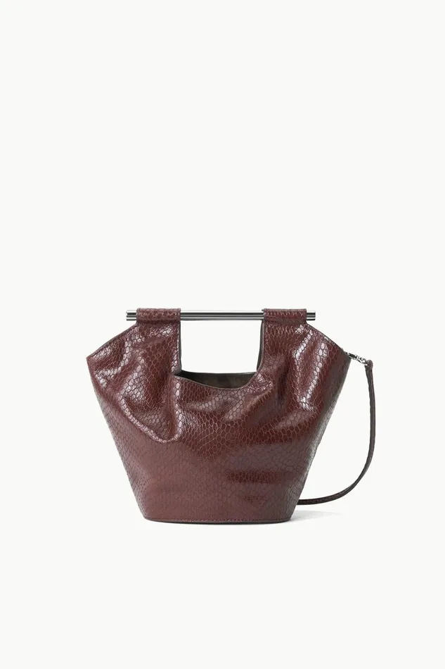 STAUD Bucket STAUD MAR MINI BUCKET BAG MAHOGANY 8211 Women