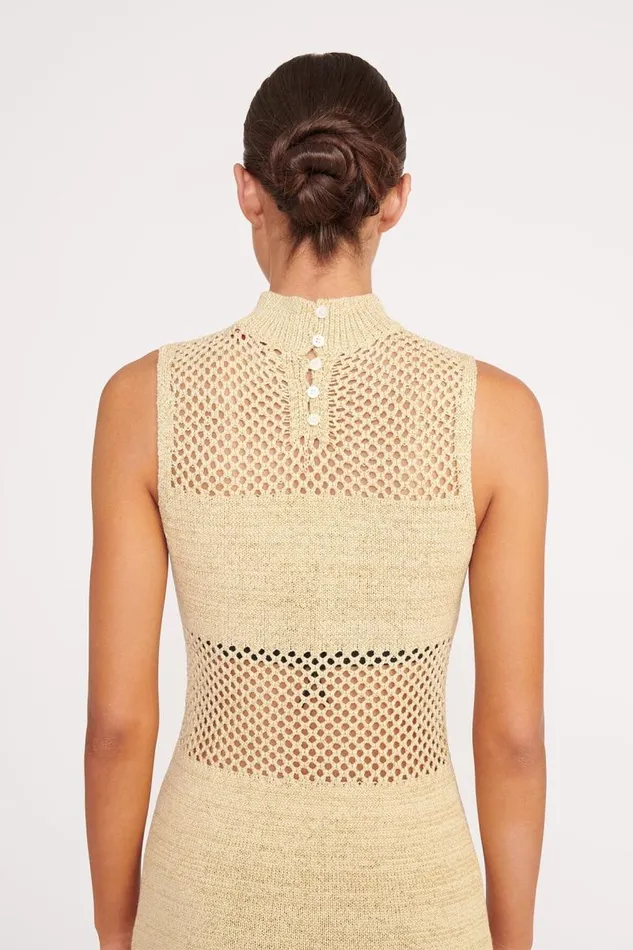 STAUD CoverUps STAUD ADAIR DRESS NATURAL 8211 Women STAUD CoverUps STAUD ADAIR DRESS NATURAL 8211 Women