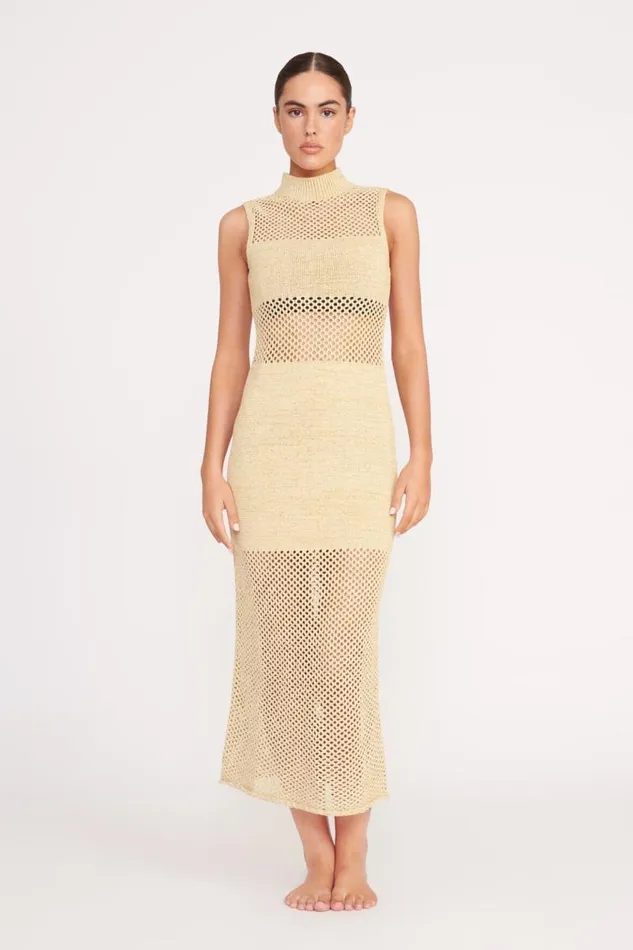 STAUD CoverUps STAUD ADAIR DRESS NATURAL 8211 Women STAUD CoverUps STAUD ADAIR DRESS NATURAL 8211 Women